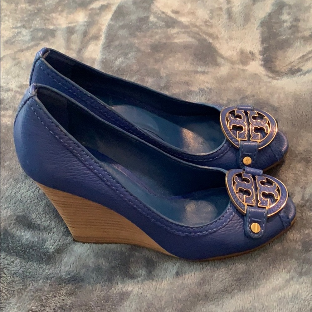 Tory Burch USED twice, Size 6 Wedges.